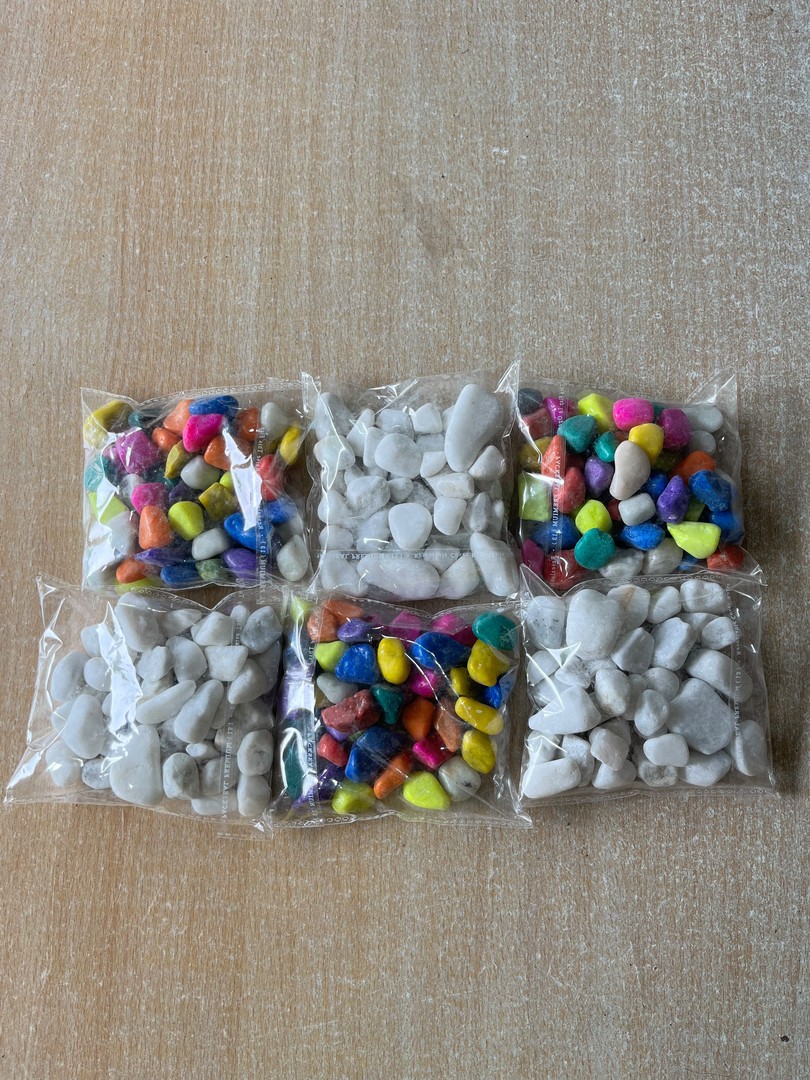 Decorative Pebbles (सजावटी पत्थर) — soil for sale at Janki Vatika plant nursery, Talawali Chanda, Indore