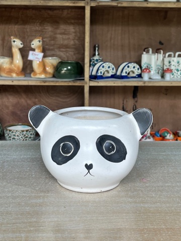 Panda Planter (पांडा प्लांटर) — planter for sale at Janki Vatika plant nursery, Talawali Chanda, Indore — Ceramic Planters